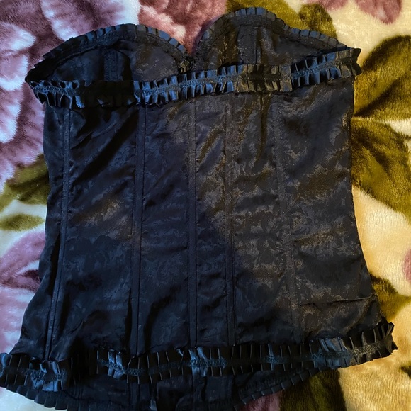 Black corset top - Picture 2 of 2